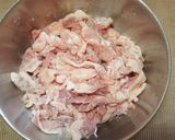 すっぱ甘辛の豚小間焼き作り方2写真
