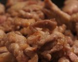 すっぱ甘辛の豚小間焼き作り方3写真