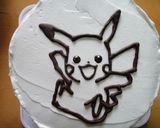 キャラケーキ☆ポケモン　ピカチュウ作り方4写真