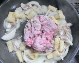 今日の晩御飯!簡単!豚肉ときのこの卵あんかけ作り方3写真