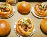 【冷蔵発酵】丸いふちの総菜パン作り方20写真
