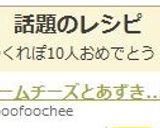 クリームチーズとあずきのトースト✿作り方2写真