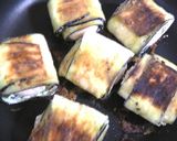 茄子巻きツナバーグ作り方6写真