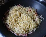 焼きマイタケの香が踊るパスタ～♪作り方6写真