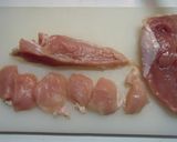 ✽鶏むね肉のクリスピー唐揚げ✽作り方1写真