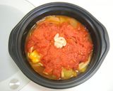 鶏もも肉トマト煮！ラクッカー（タジン鍋）作り方5写真