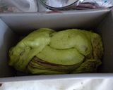 抹茶あん編み込みマーブルパン作り方10写真
