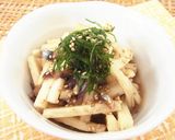 長芋のアンチョビ和え作り方3写真