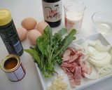 夏に♪簡単スパイシーなカレーカルボナーラ作り方1写真