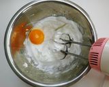 * ココナッツ&マンゴーのムースケーキ♪作り方3写真