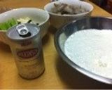 野菜と海老のフリッター作り方3写真