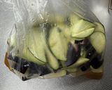 茄子のからし浅漬け作り方3写真