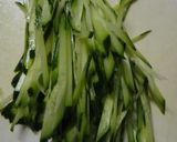 夏の暑い日冷たいそうめん＠韓国風まぜそば作り方3写真