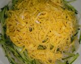 夏の暑い日冷たいそうめん＠韓国風まぜそば作り方12写真