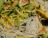 夏の暑い日冷たいそうめん＠韓国風まぜそば作り方18写真