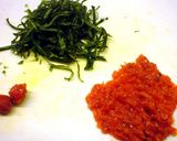 鶏胸肉と梅しその冷たいうどん作り方3写真