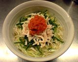 鶏胸肉と梅しその冷たいうどん作り方5写真