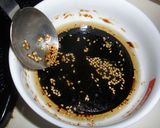 かつおのたたき～棒々鶏風のタレをかけて～作り方1写真