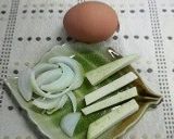ナスの卵とじ作り方1写真