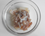いかとセロリのエスニック風炒飯作り方1写真