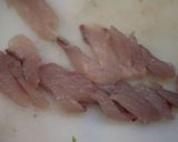 鯵の刺身☆ポン酢で☆作り方8写真