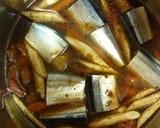 サンマと牛蒡の梅煮作り方4写真