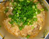 余った豆もやしの炊き込みご飯でクッパ冷夏作り方3写真