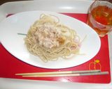ツナ　おろしパスタ作り方4写真