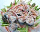 いわしのパン粉ベーコン巻き焼き作り方4写真