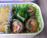 お弁当に♪豚肉のカラフル巻き‥カレー味作り方6写真