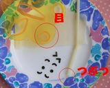 (キャラ弁)キョロちゃんお稲荷作り方6写真