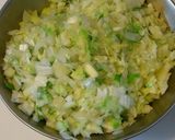 野菜たっぷり♪のえびチャーハン作り方1写真