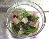 ほうれん草ベーコン醤油パスタ 【冷やし】作り方7写真