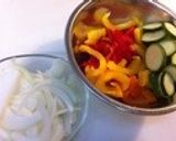ペペロンチーノポークライス作り方4写真