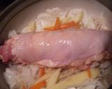 鶏肉の根菜巻き・新たまねぎ蒸し作り方5写真