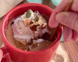 キャラメルオレのレンジで米粉蒸しパン作り方6写真
