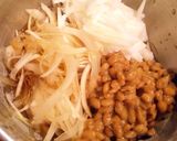 納豆のネバネバ冷製パスタ作り方3写真