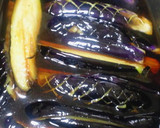 茄子の揚げ煮びたし麺つゆで簡単♪作り方2写真