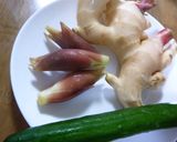 新生姜と旬の野菜の漬物作り方1写真
