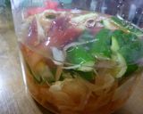 新生姜と旬の野菜の漬物作り方4写真