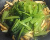 エリンギと小松菜の中華風炒め☆作り方6写真