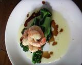 スティックセニュールとエビのバターソース作り方5写真