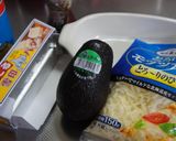 簡単！アボカドのチーズ焼き作り方1写真
