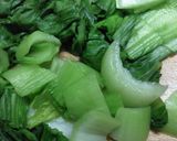 青梗菜と☆パリパリ油あげ作り方3写真