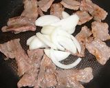 岩下の新生姜の恵み、カルビ丼作り方4写真