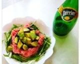 cafeごはん♪アボカドマグロ丼作り方5写真