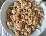 鶏ひき肉の甘辛そぼろ丼作り方4写真
