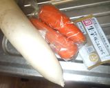 大根味噌煮♪簡単人参こんにゃく作り方1写真