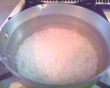 朝ご飯に！梅肉とたまごの味噌雑炊作り方2写真