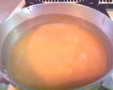 朝ご飯に！梅肉とたまごの味噌雑炊作り方3写真
